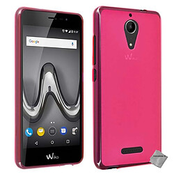 Htdmobiles Coque silicone gel fine pour Wiko Tommy 2 Plus + film ecran - ROSE