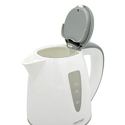 Bouilloire électrique 1 litre, sans BPA, résistance cachée sans fil 360º, 1200, Blanc, MPM, MCZ-64