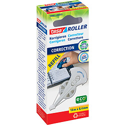 tesa ecoLogo Cassette de recharge pour roller de correction ()