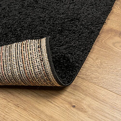 Acheter vidaXL Tapis shaggy PAMPLONA poils longs moderne noir 120x170 cm