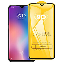 Wewoo Film de verre trempé de plein écran pour colle pleine Xiaomi Redmi Note 8 Pro 9D