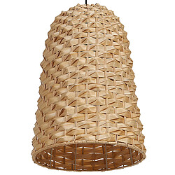 Beliani Lampe suspension KERIO Bambou Naturel pas cher