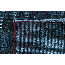 Vidal Tapis de laine 267x165 Bleu Ultra Vintage