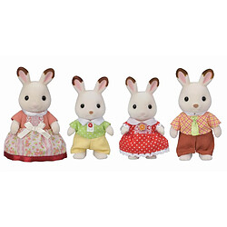 Poupée Sylvanian Families La Famille Lapin Chocolat