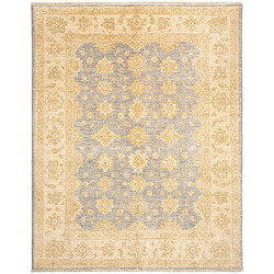 Vidal Tapis de laine 194x151 beige Kaizar