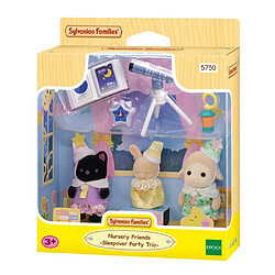 5750 Sylvanian Families Le trio des bebes pyjama party