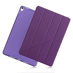 Etui en PU stand en origami violet pour votre Apple iPad Air 10.5 (2019)/Pro 10.5 pouces (2017)