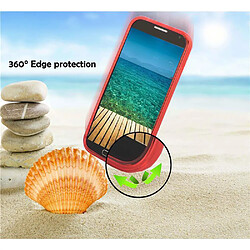 Acheter Cadorabo Coque Alcatel OneTouch POP S3 Etui en Rouge