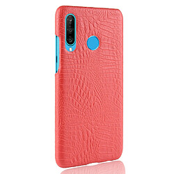 Avis Wewoo Coque PC antichoc texture crocodile + PU pour Huawei nova 4e rouge