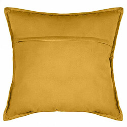 Coussin Déco Déhoussable Lilou 55x55cm Ocre