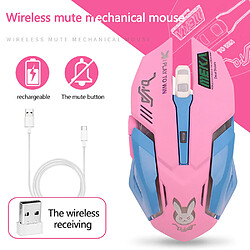 Avis Universal Souris gaming USB sans fil rose ordinateur souris sport électronique professionnelle 2400dpi couleur rétroéclairage souris silencieuse LOL données ordinateur portable