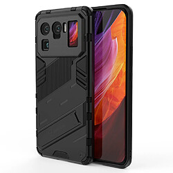 Coque en TPU Hybride anti-chute avec béquille noir pour votre Xiaomi Mi 11 Ultra