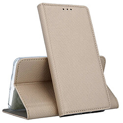 Htdmobiles Housse pour Xiaomi 13 Lite 5G - etui coque pochette portefeuille + film ecran - OR MAGNET