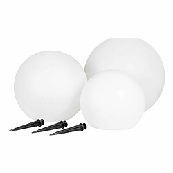 House Nordic 3 lampes solaires LED LIFTON