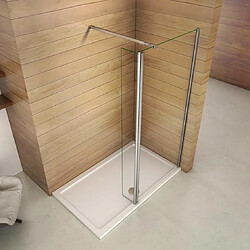 Acheter paroi de douche 100x200+30x200cm