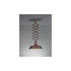 Boutica-Design Suspension Detroit Rouille 1x42W E27