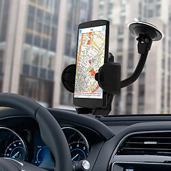 Avizar Support Voiture Rotatif pour Smartphone - Ventouse + Grille d'aération