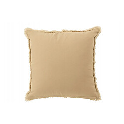 Dansmamaison Coussin Cercle Ibiza Coton Blanc/Beige