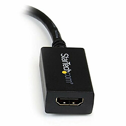 Avis StarTech.com Adaptateur vidéo DisplayPort vers HDMI - Convertisseur DP vers HDMI - Mâle / Femelle - 1920x1200 / 1080p - Noir