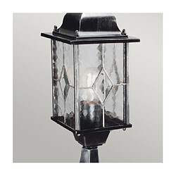 Avis Elstead Lighting Lampe sur pied extérieur Wexford Noir Argent