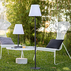 Ledkia Lampadaire Extérieur Aluminium Maipo Noir