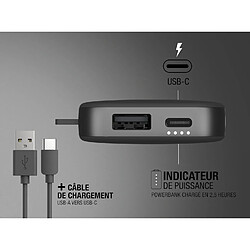 SANAG Powerbank 6000 Mah - Usb-C In & Out - Batterie Externe - Chargement Rapide - 6 Fonctions De Sécurité - Design Compact (Storm Grey) pas cher