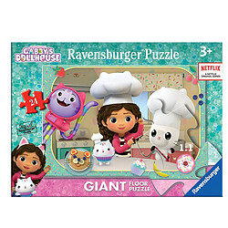 Ravensburger Puzzle 24 Pièces La Cuisine de Gabby de Gabby's Dollhouse Collèction Giant Floor Multicolore