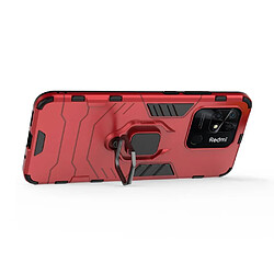 Avis Htdmobiles Coque pour Xiaomi Redmi 10C / Poco C40 - housse etui rigide anti choc + film ecran - ROUGE