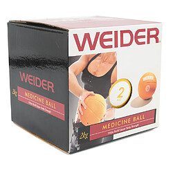 Acheter Medecine ball 2 kg ballon d entrainement musculation Weider