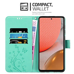 Cadorabo Coque Samsung Galaxy A72 4G / 5G Etui en Turquoise