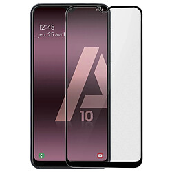 Avizar Film Écran Samsung Galaxy A10 Verre Trempé 9H Biseauté Transparent Bord noir