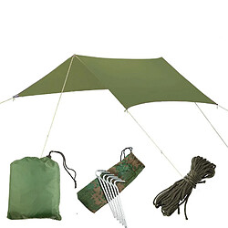 Universal Caractéristiques extérieures Écran multiciel Imperméable Soleil Soleil Sandales de plage Auvent Tente Coussin résistant à l'humidité léger et revêtement de sol(Vert)