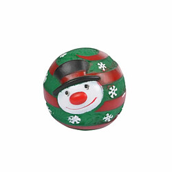 Paris Prix Balle pour Chien Bonhomme de Neige 9cm Vert