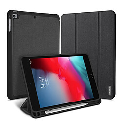 Dux Ducis Etui en PU triple pli avec support noir pour votre Apple iPad Mini (2019) 7.9 pouces