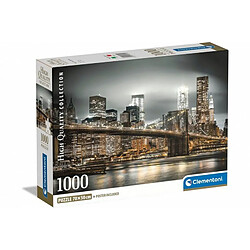 Clementoni Collection New York Skyline-1000 Pièces-Puzzle, Divertissement pour Adultes-Fabriqué en Italie, 39704