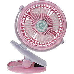 Avis Mini Ventilateur Portable à Chargement par Clip-Appareils Pinkhome