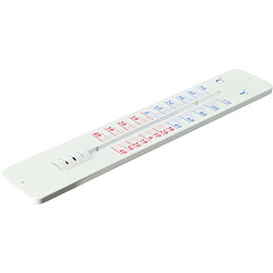 Avis World Of Weather Thermomètre extérieur sur plaque métal 45cm.