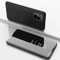 Coque Etui Rabat Miroir Noir pour Samsung A51 Little Boutik®