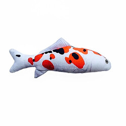 Avis Universal Peluche douce amusante en forme de poisson - jouet interactif farci simulé 3 carpes koi colorées - 16cmmt