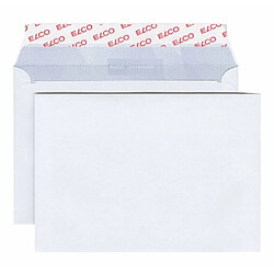 Avis Elco 74454-12 Paquet de 100 enveloppes sans fenêtre Format C6 Blanc