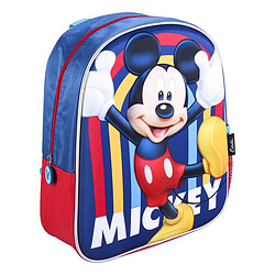 Cartable Mickey Mouse Bleu foncé (25 x 31 x 10 cm)