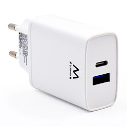 Adaptador De Corriente Ewent EW1321 20W Blanco