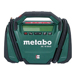 Metabo AK 18 Multi Compresseur sans fil 18 V 11 bar + 1x batterie 4,0 Ah - sans chargeur