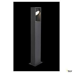 Borne extérieure SLV ESKINA FRAME 75 simple avec LED intégrée, anthracite, Hauteur 75 cm