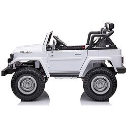 Ataa S316 Toyota FJ40 24v pour 2 enfants Blanc pas cher