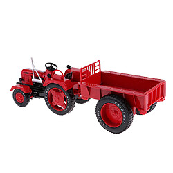 1/18 vintage alliage ingénierie tracteur véhicule simulation modèle voitures rouges