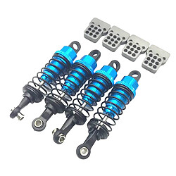 Amortisseur De Ressorts D'amortisseur 4Pc RC Pour WPL C14 C-24 Bleu pas cher