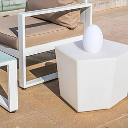 BigBuy Garden Table d'appoint Penta Polyéthylène 40 x 33 x 38,5 cm