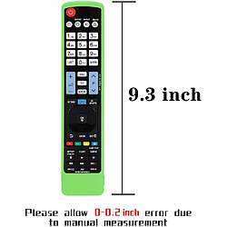 SANAG Housse Coque En Silicone Pour Lg Tv Telecommande Compatible Avec Agf76692608 Akb73615303 Akb73756567 Antiderapant Antichoc Lavable etui De Protection Pour Lg Telecommande(Vert Lumineux)