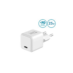 Jaym Chargeur compact secteur rapide GaN, Power Delivery USB-C 25W PD et PPS pour Apple iPhone 16/15/14/13, Galaxy S24/S23/S22, Note20,GOOGLE Pixel,XIAOMI,HONOR